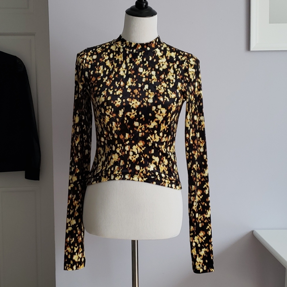 & Other Stories Velvet Top